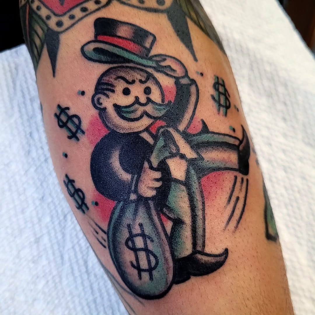 Tattoo by @werexwolf — american_traditional