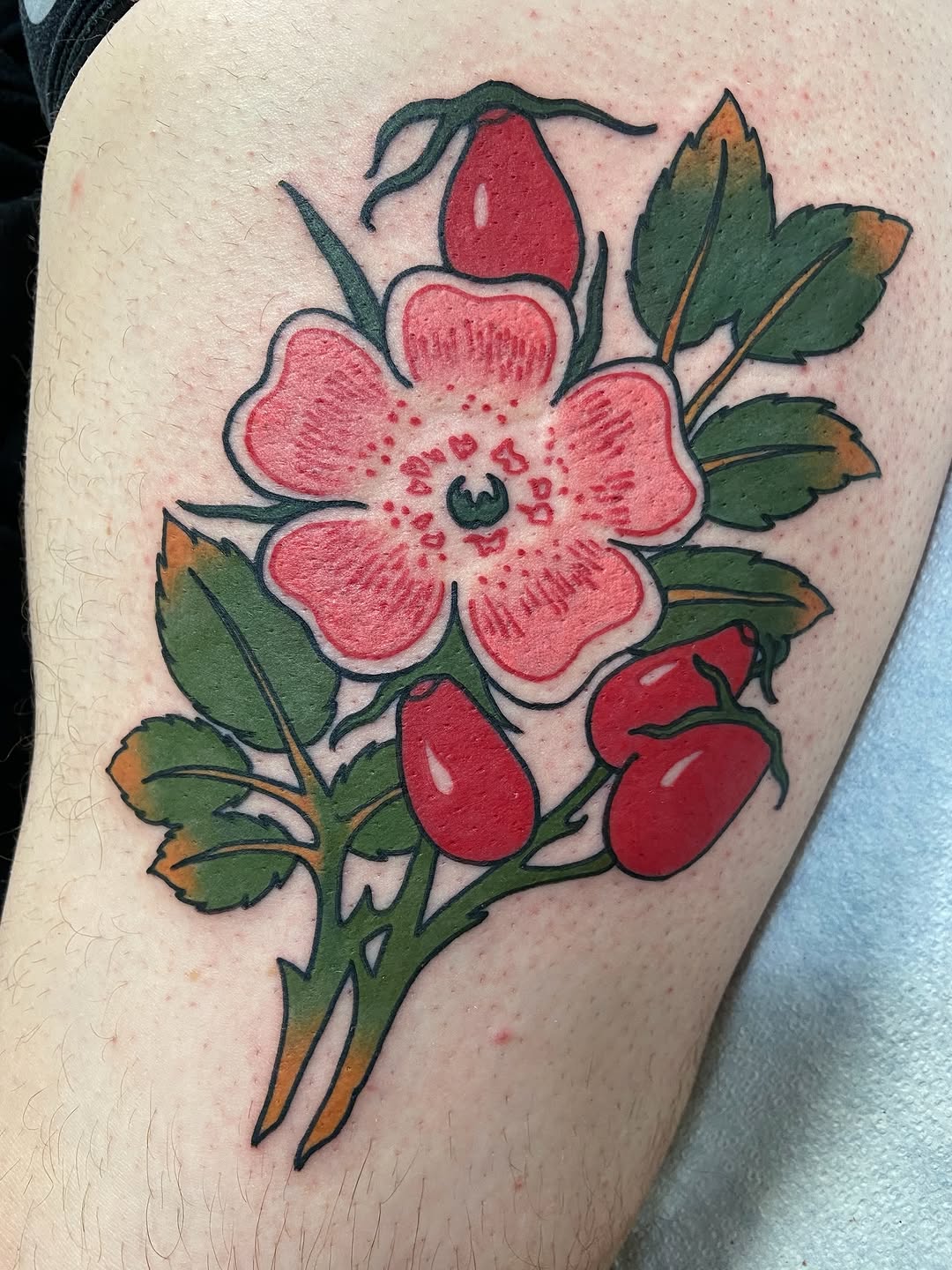 Tattoo by @quinndoskis — american_traditional