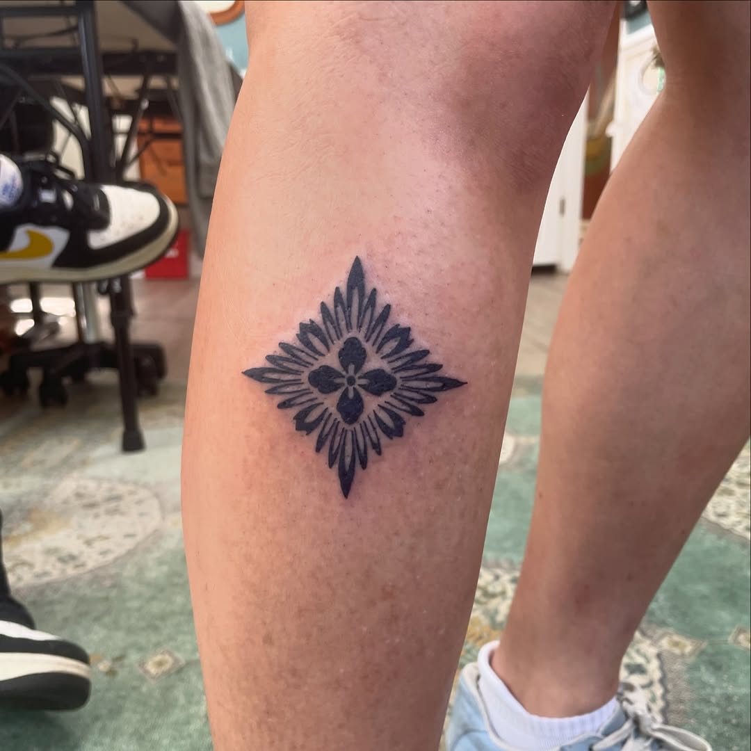Tattoo by @lyndzee_ — geometric, ornamental