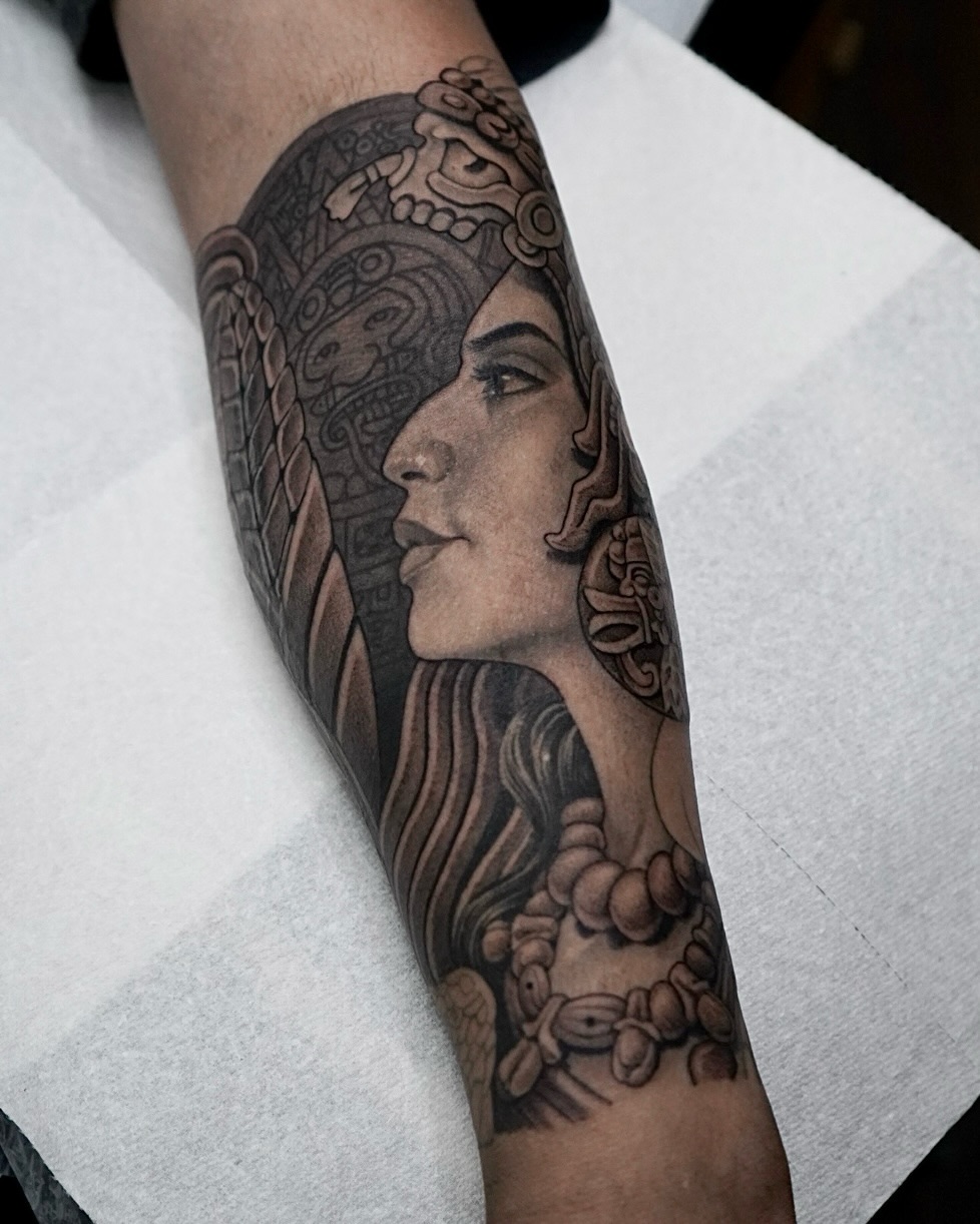 Tattoo by @tony.cruz.tattoo — realism, black_and_grey