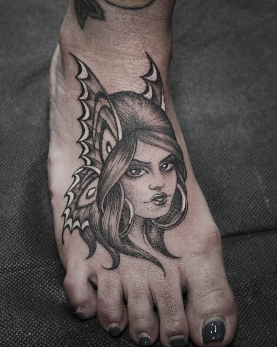 Tattoo by @tony.cruz.tattoo — black_and_grey, realism