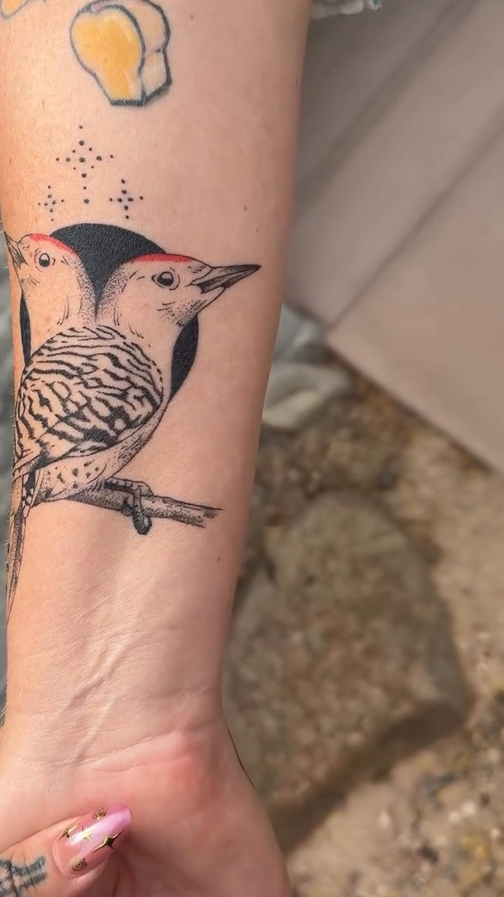 Tattoo by @sacred.bird β black_and_grey, realism