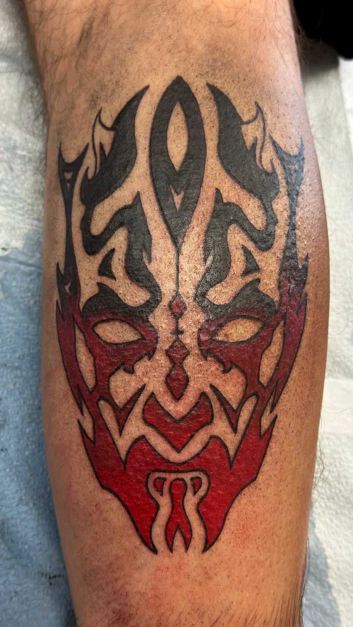 Tattoo by @pobzombie — blackwork, neo_traditional