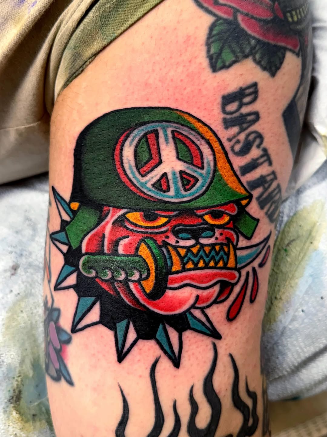 Tattoo by @chrisspriggs — american_traditional