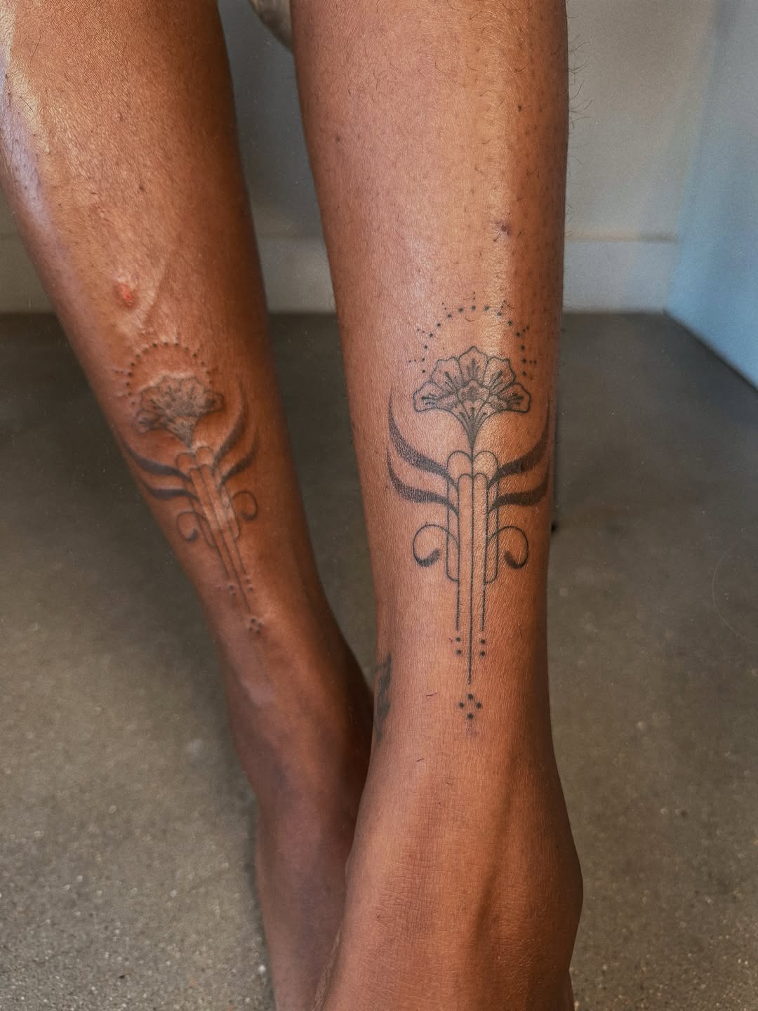Tattoo by @poeticpokes — fine_line, ornamental