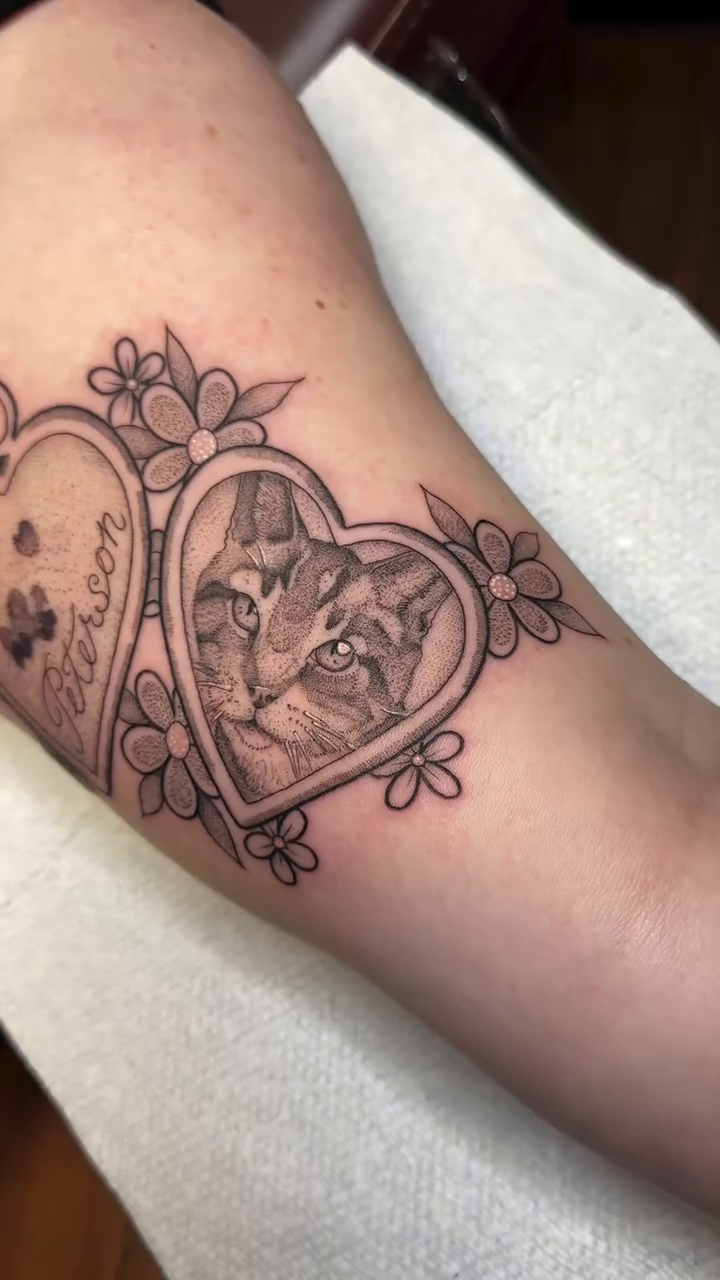 Tattoo by @tiffany.btattoos — black_and_grey, realism