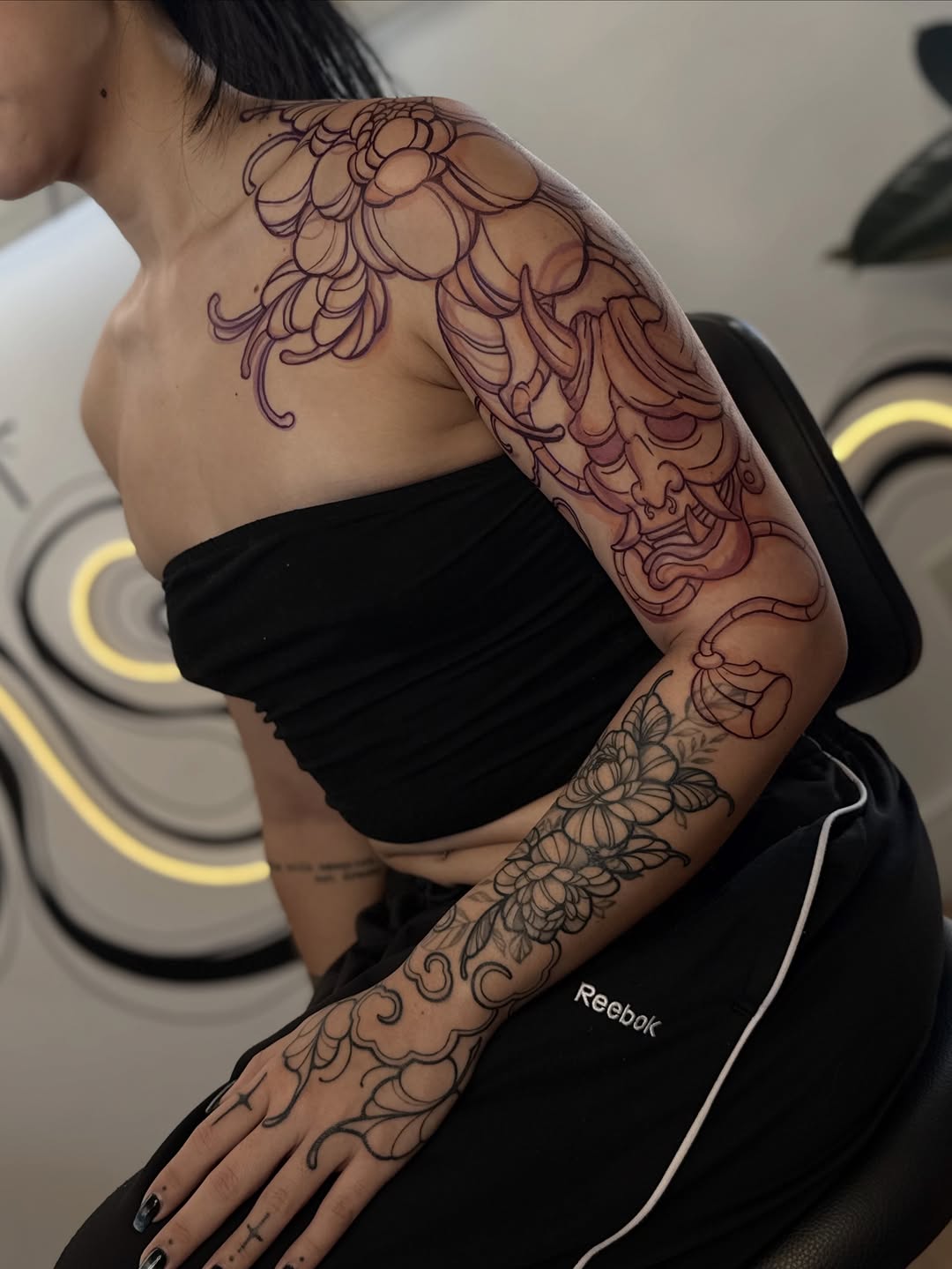 Tattoo by @blattattoo โ japanese_irezumi, blackwork