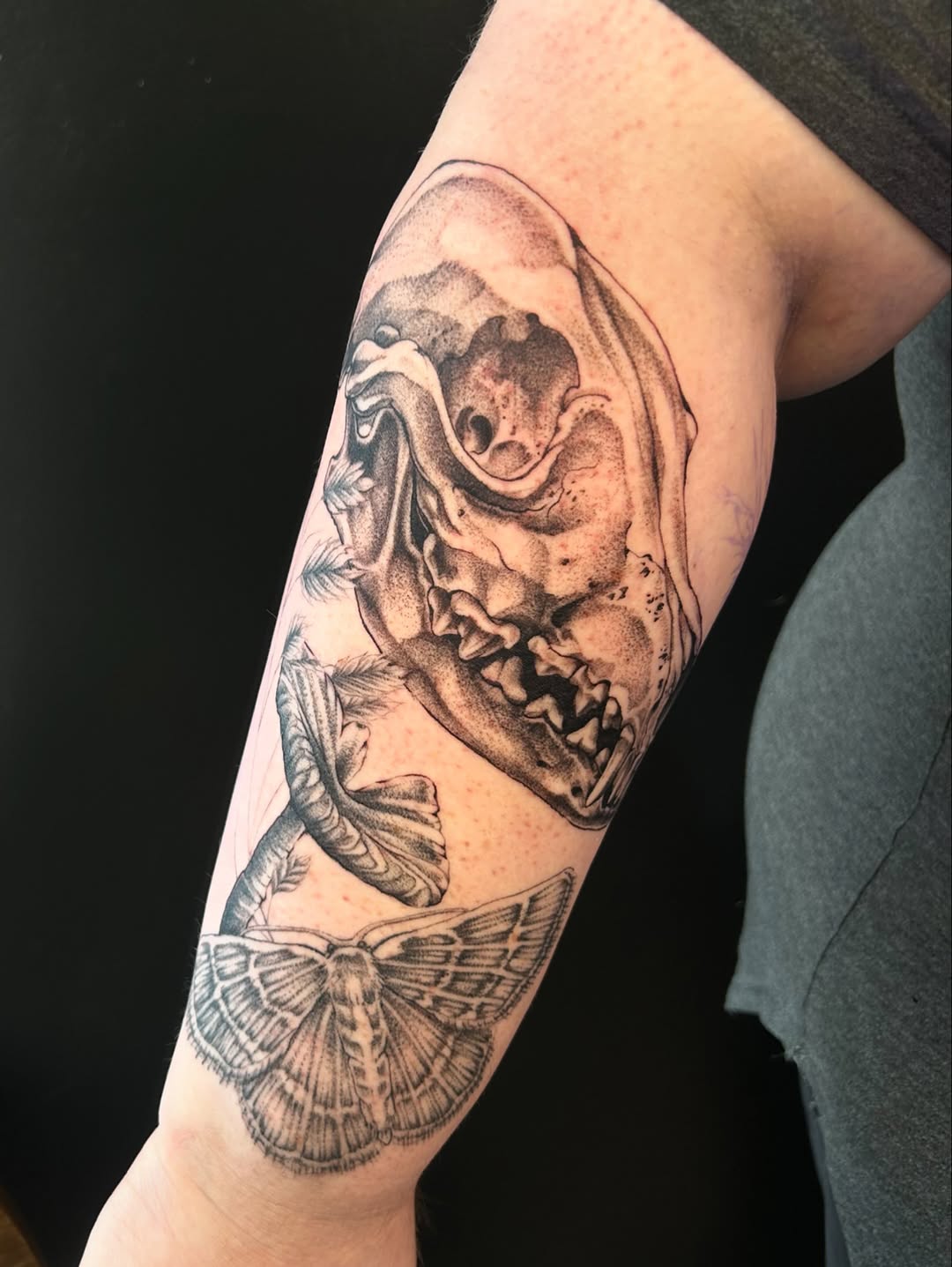 Tattoo by @socratiicrrat โ realism, dotwork