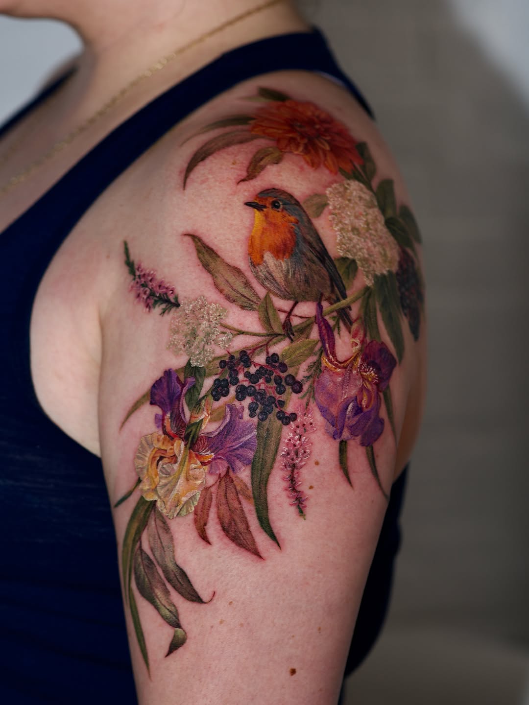 Tattoo by @sogdiana.sk — realism, fine_line