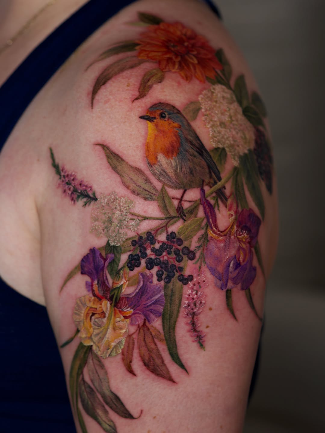 Tattoo by @sogdiana.sk — realism, color
