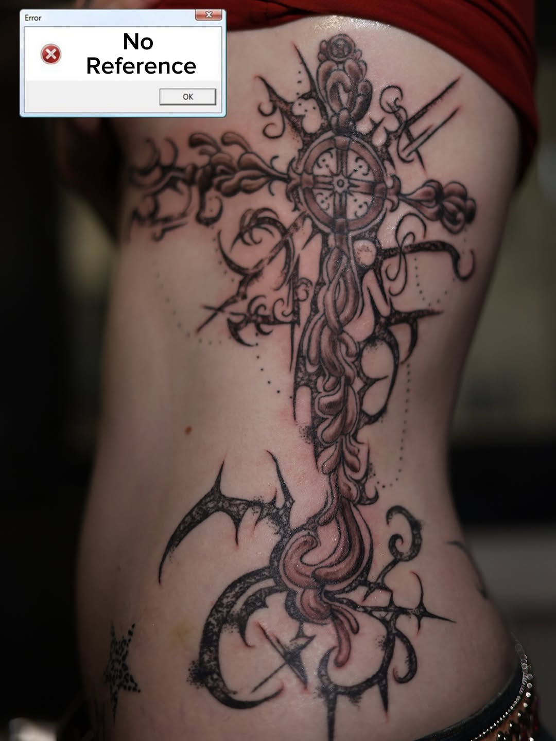 Tattoo by @loui_lays_ink — blackwork, ornamental
