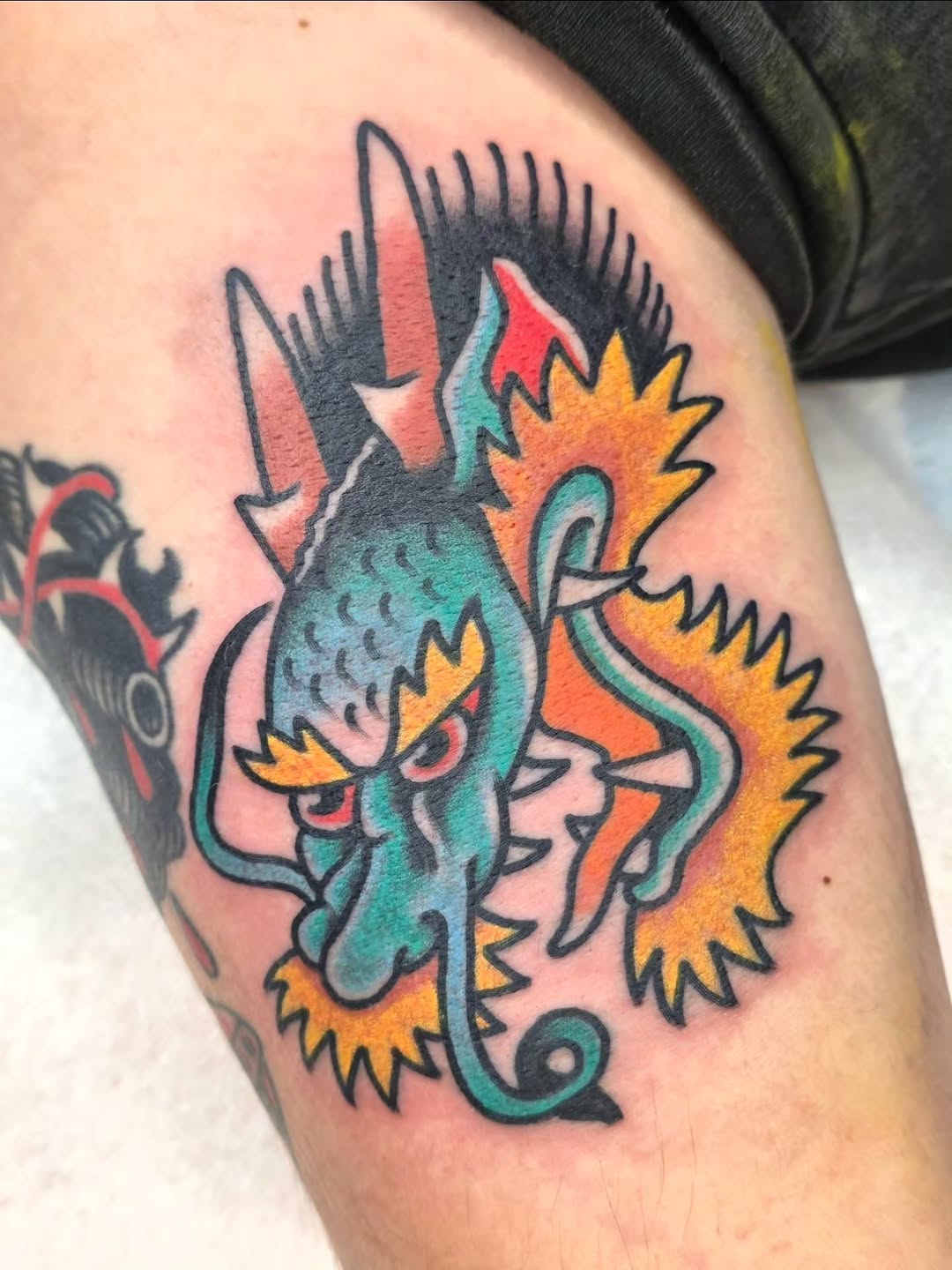Tattoo by @claytontattooer — american_traditional