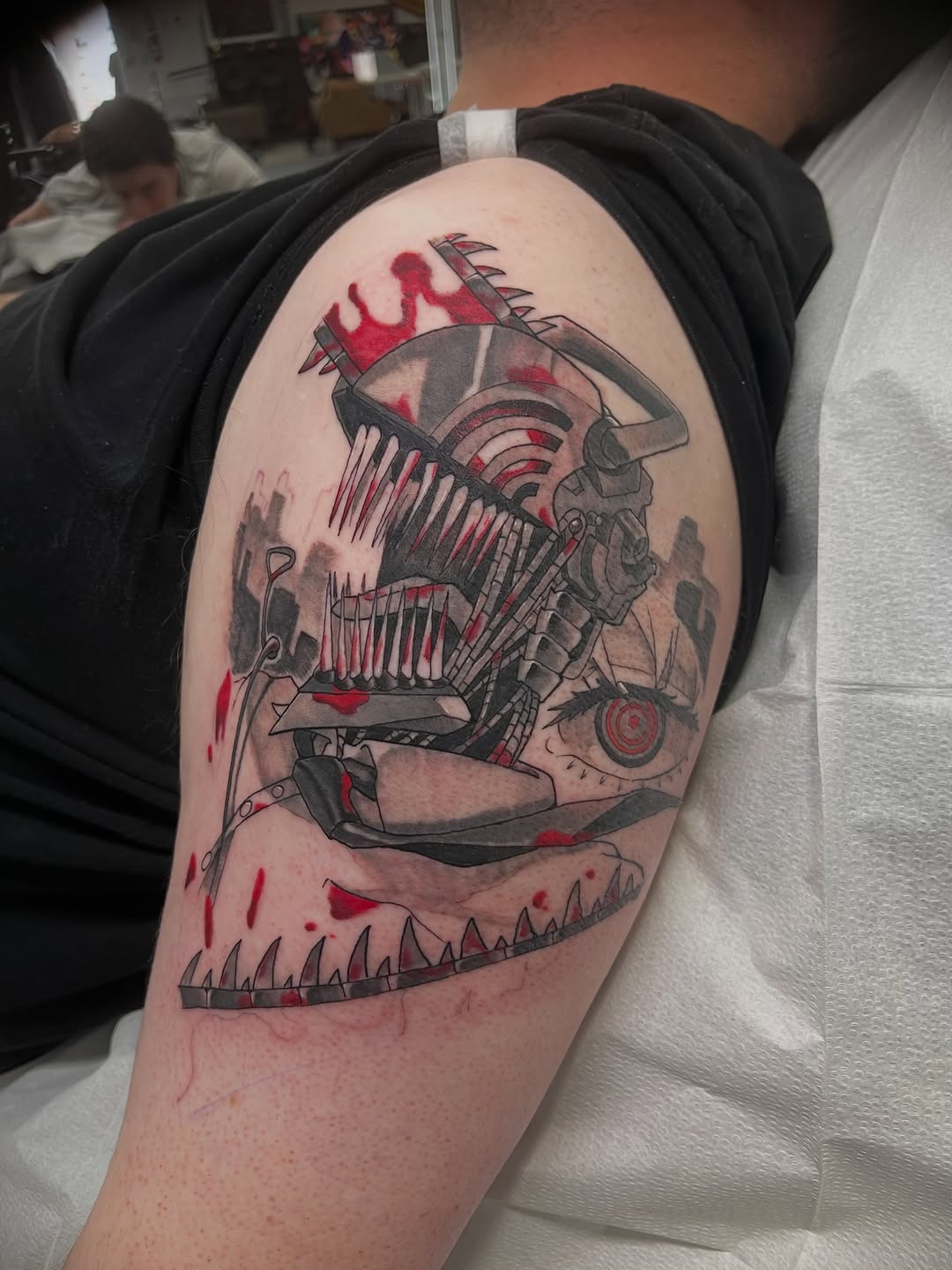 Tattoo by @jonathanharts_ — anime, trash_polka