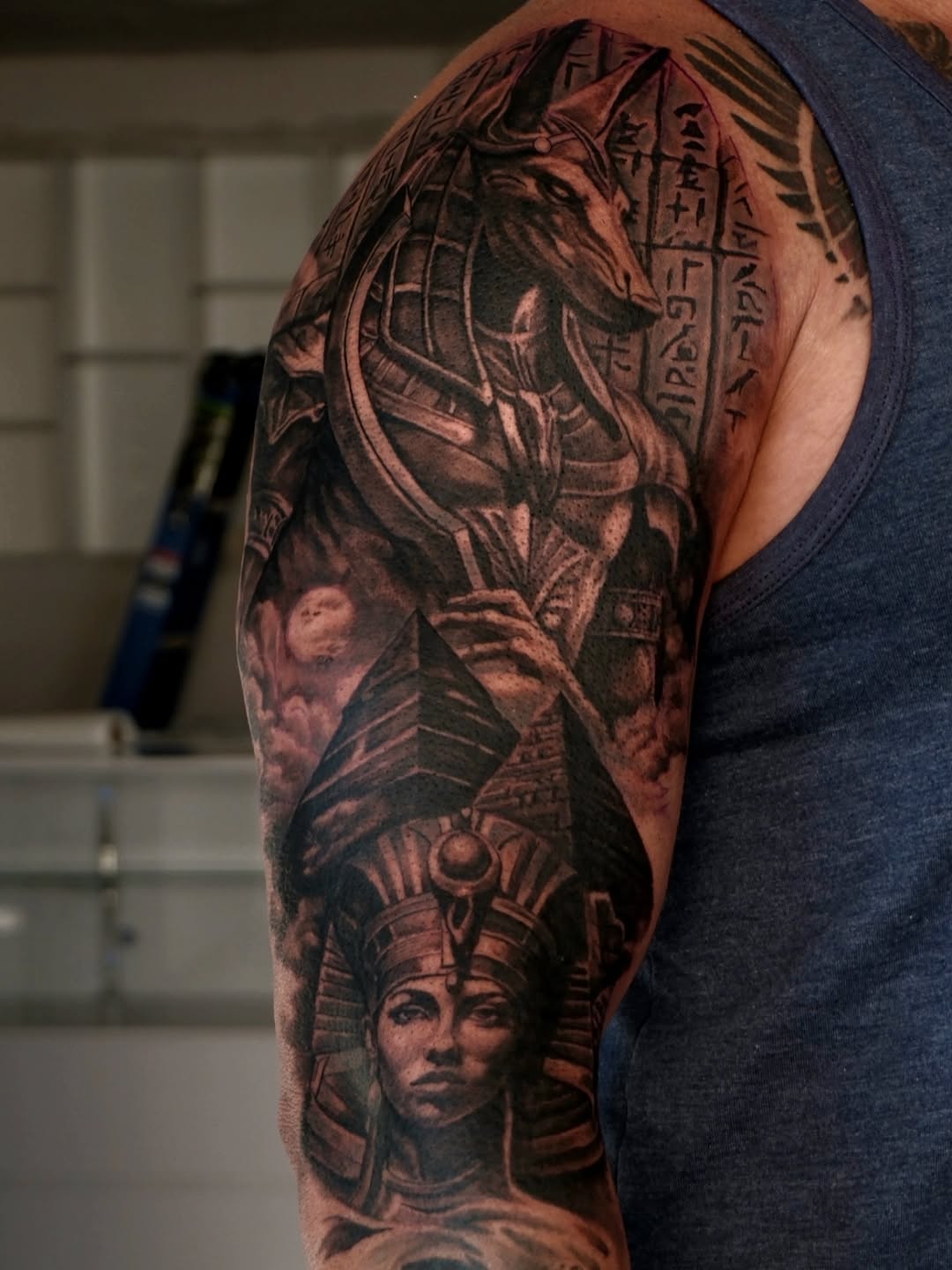 Tattoo by @krystersanchez — realism, black_and_grey
