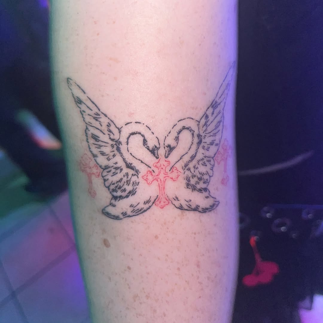 Tattoo by @marcisxo.ink β fine_line, black_and_grey