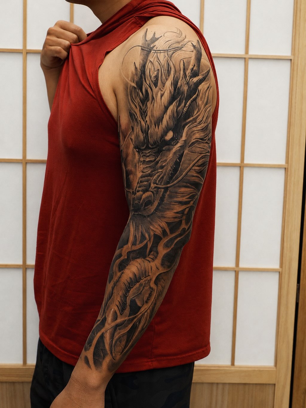 Tattoo by @billy.holistic โ black_and_grey, realism