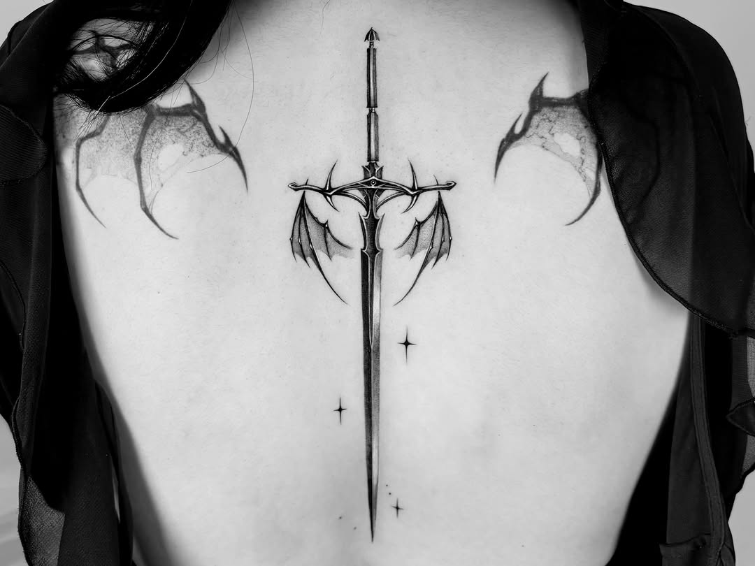 Tattoo by @ito_tattooist โ black_and_grey, dark_realism