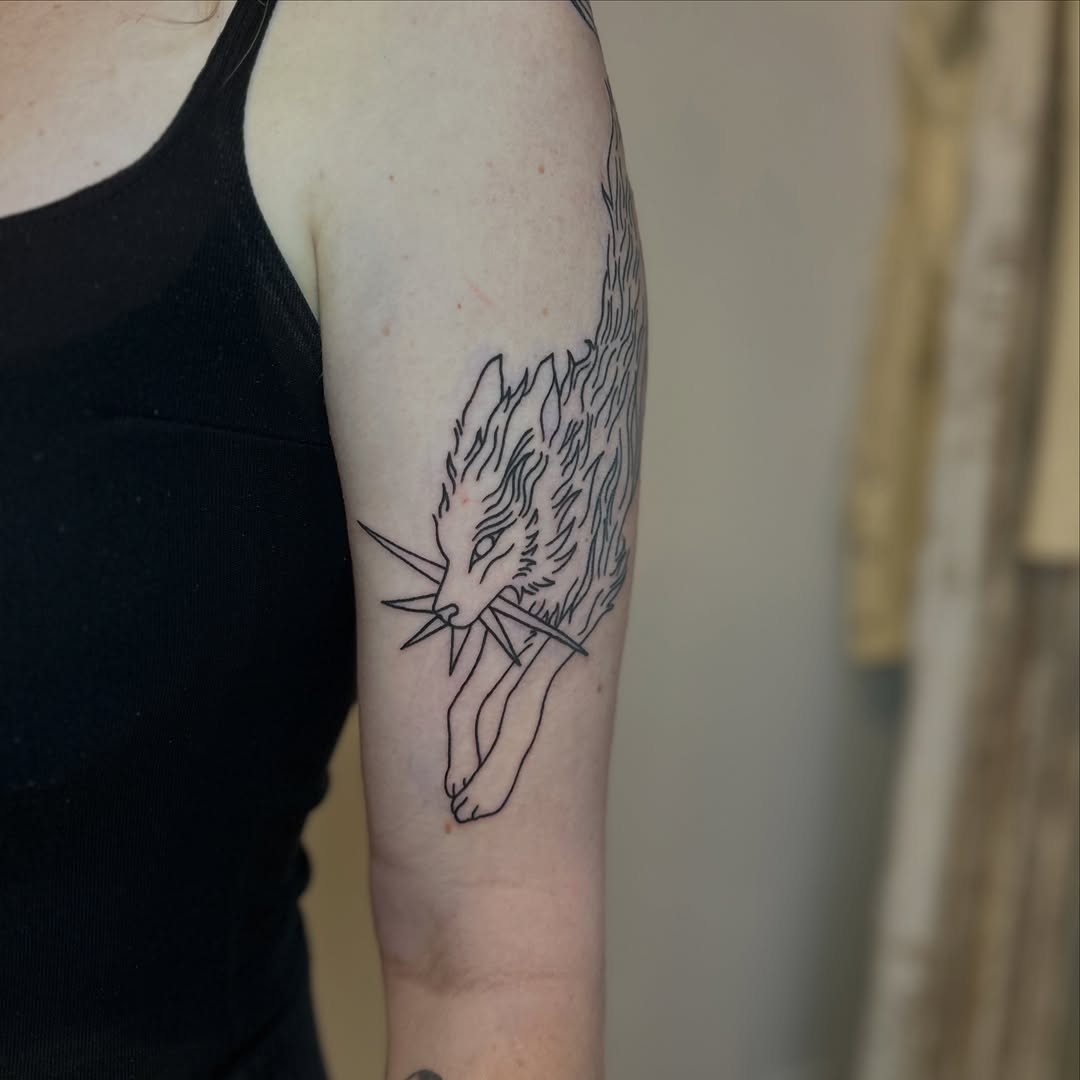 Tattoo by @ander.tattoos โ fine_line