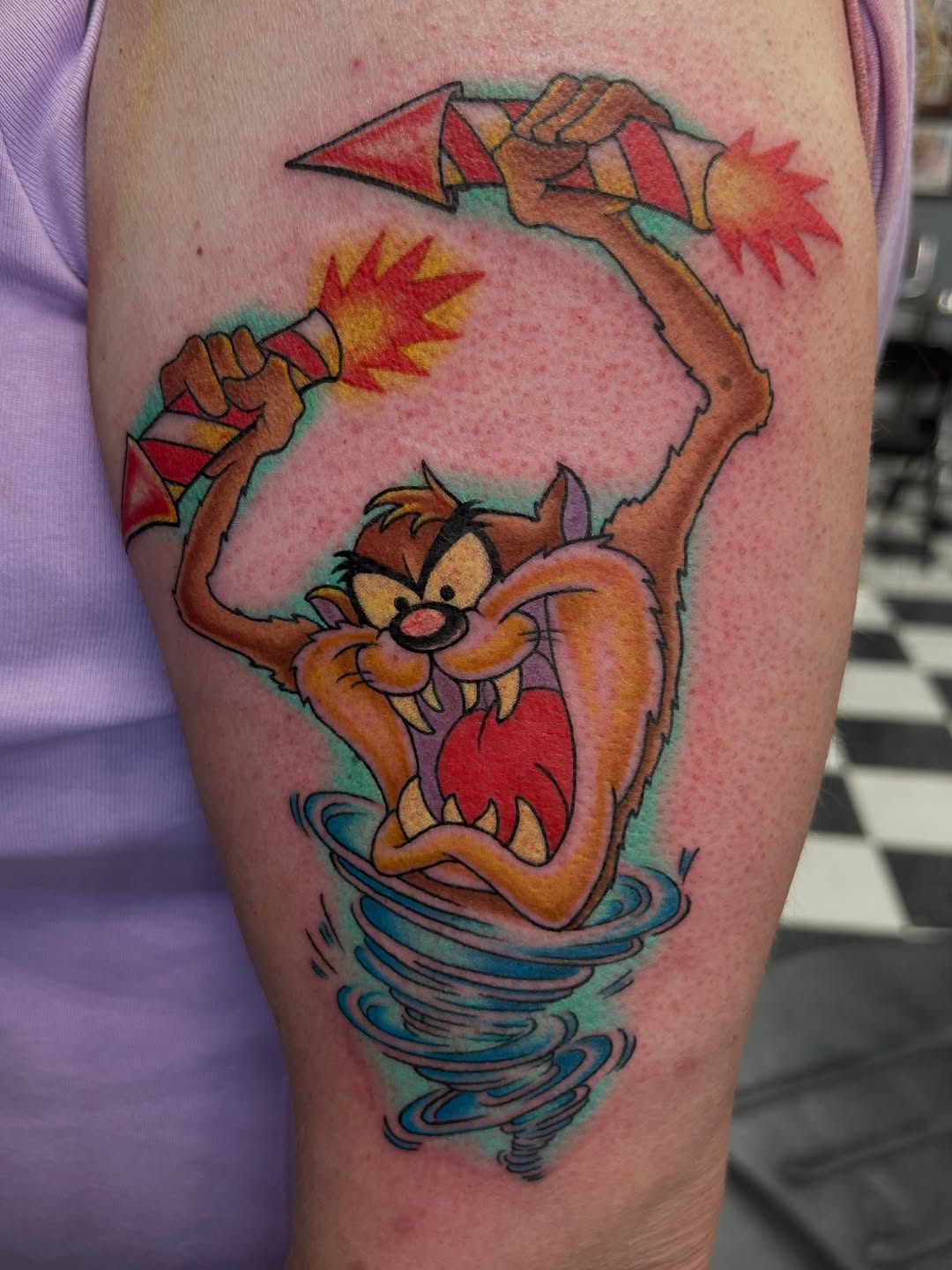 Tattoo by @camdentuttletattoos — new_school
