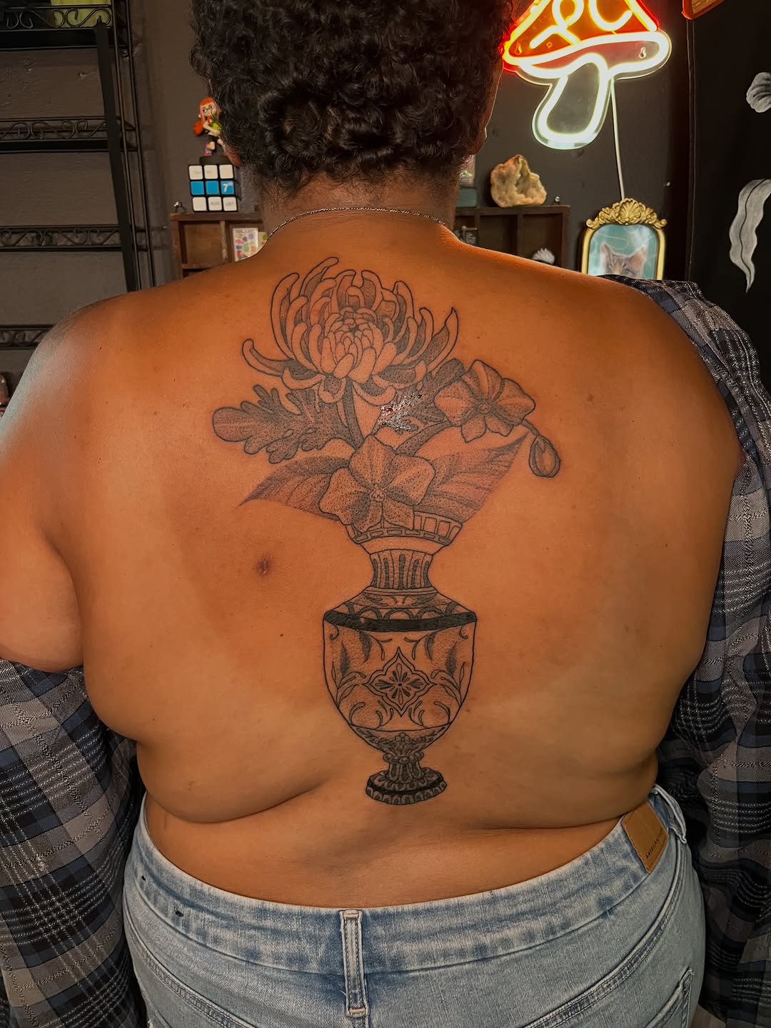 Tattoo by @syreetattoos — black_and_grey, ornamental