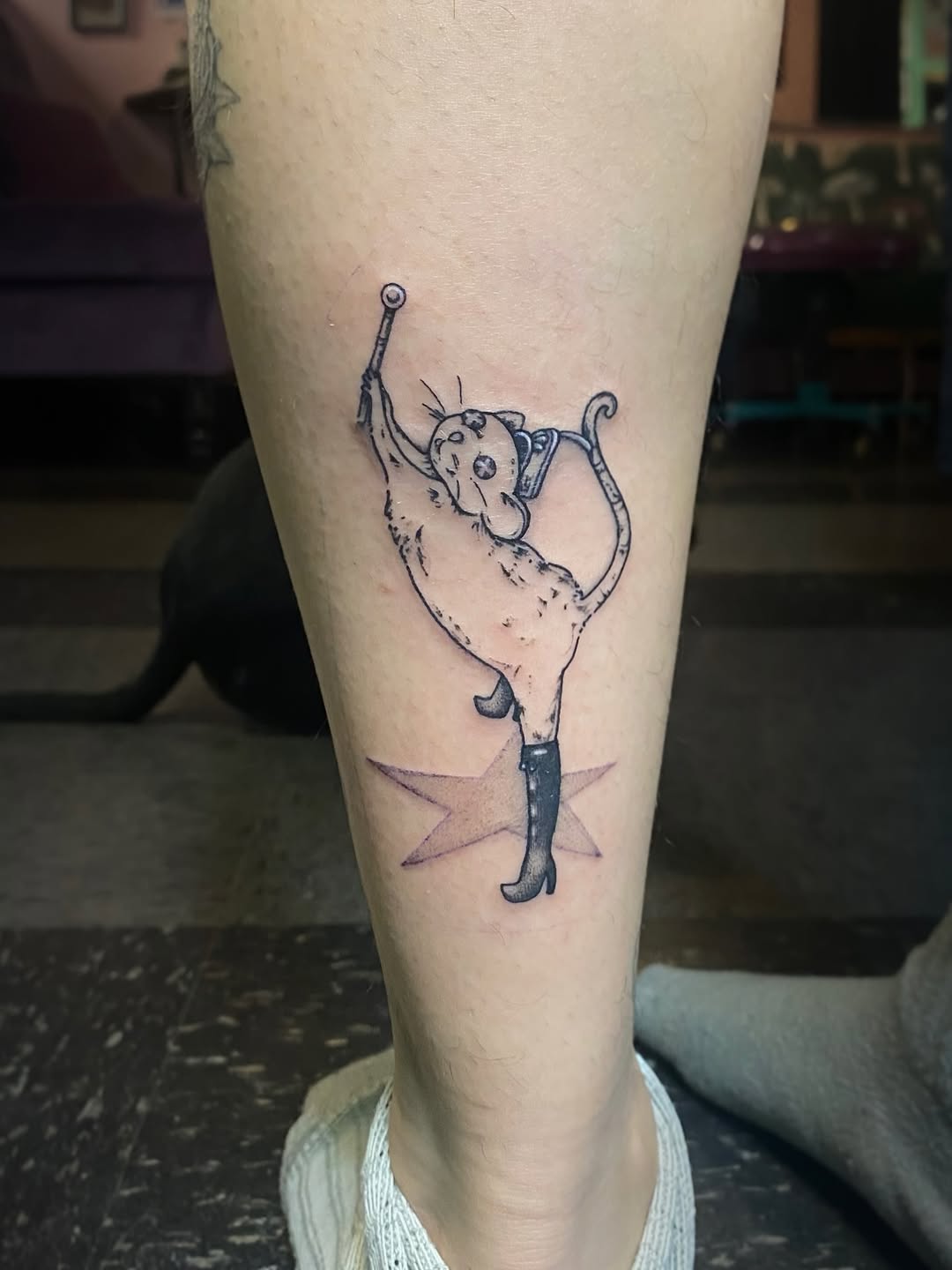 Tattoo by @gentledeviltattoo — illustrative, sketch