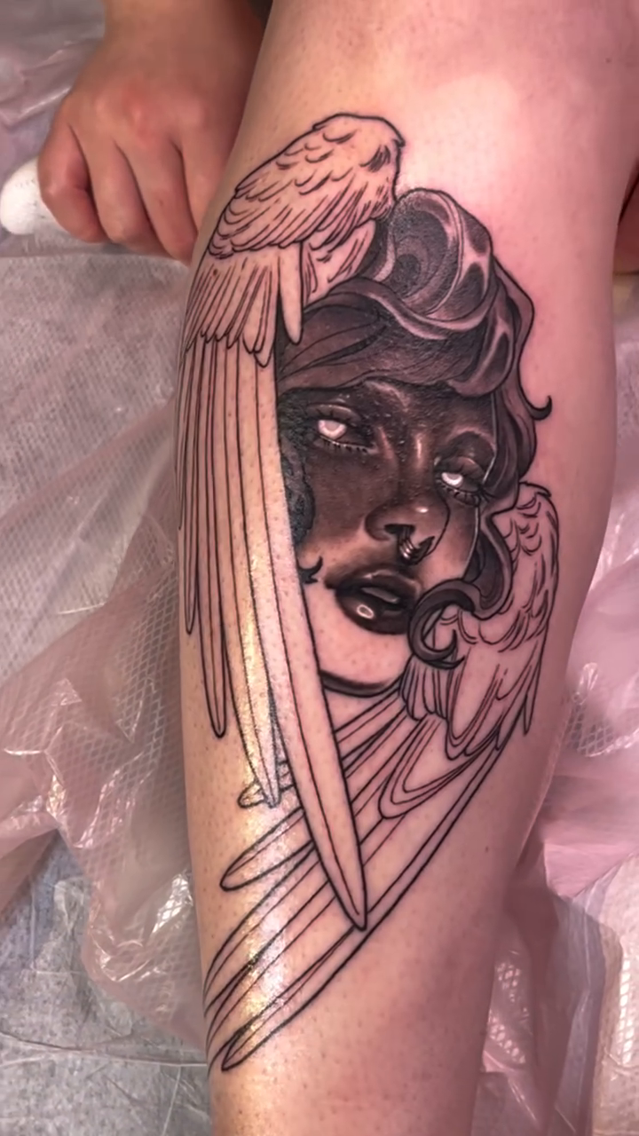 Tattoo by @sick_brat — black_and_grey, realism