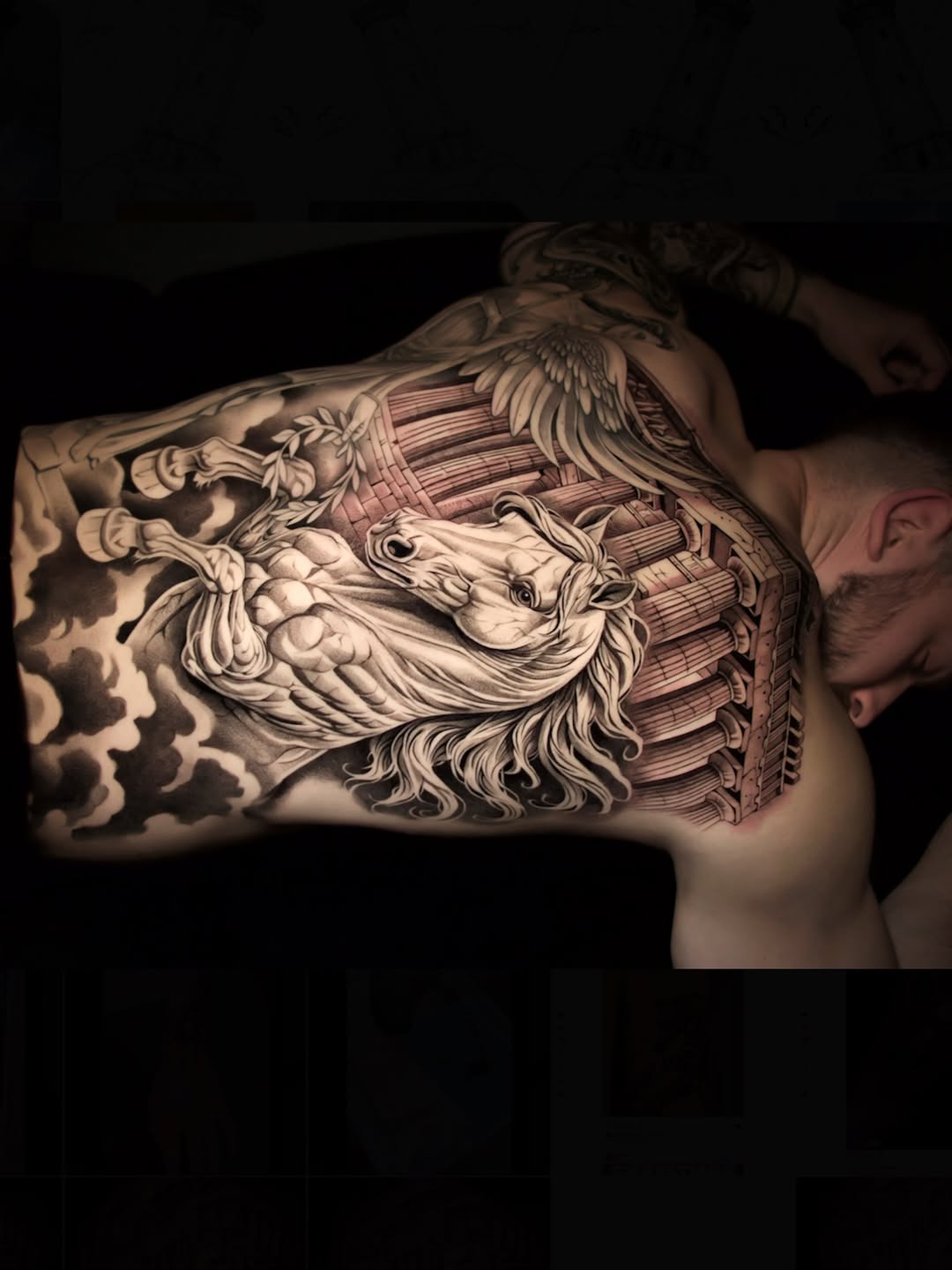 Tattoo by @marklemaytattoos_ โ realism, black_and_grey