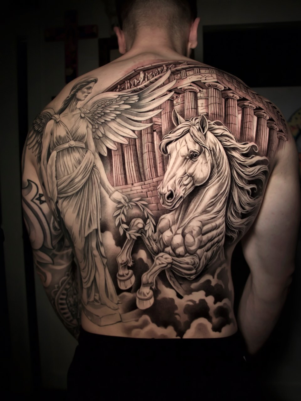 Tattoo by @marklemaytattoos_ โ realism, black_and_grey