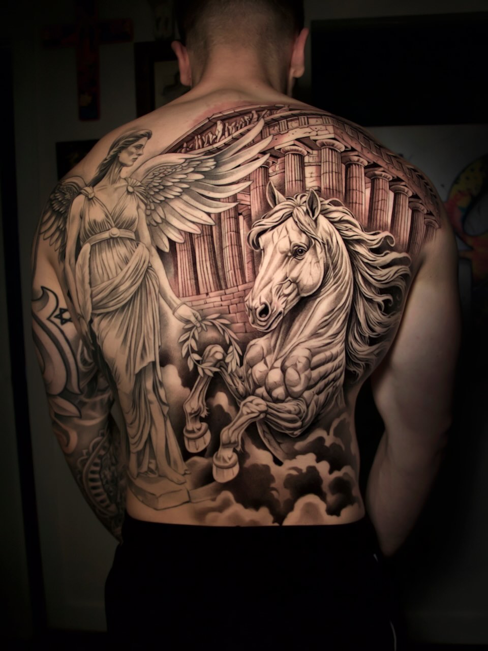 Tattoo by @marklemaytattoos_ โ realism, black_and_grey
