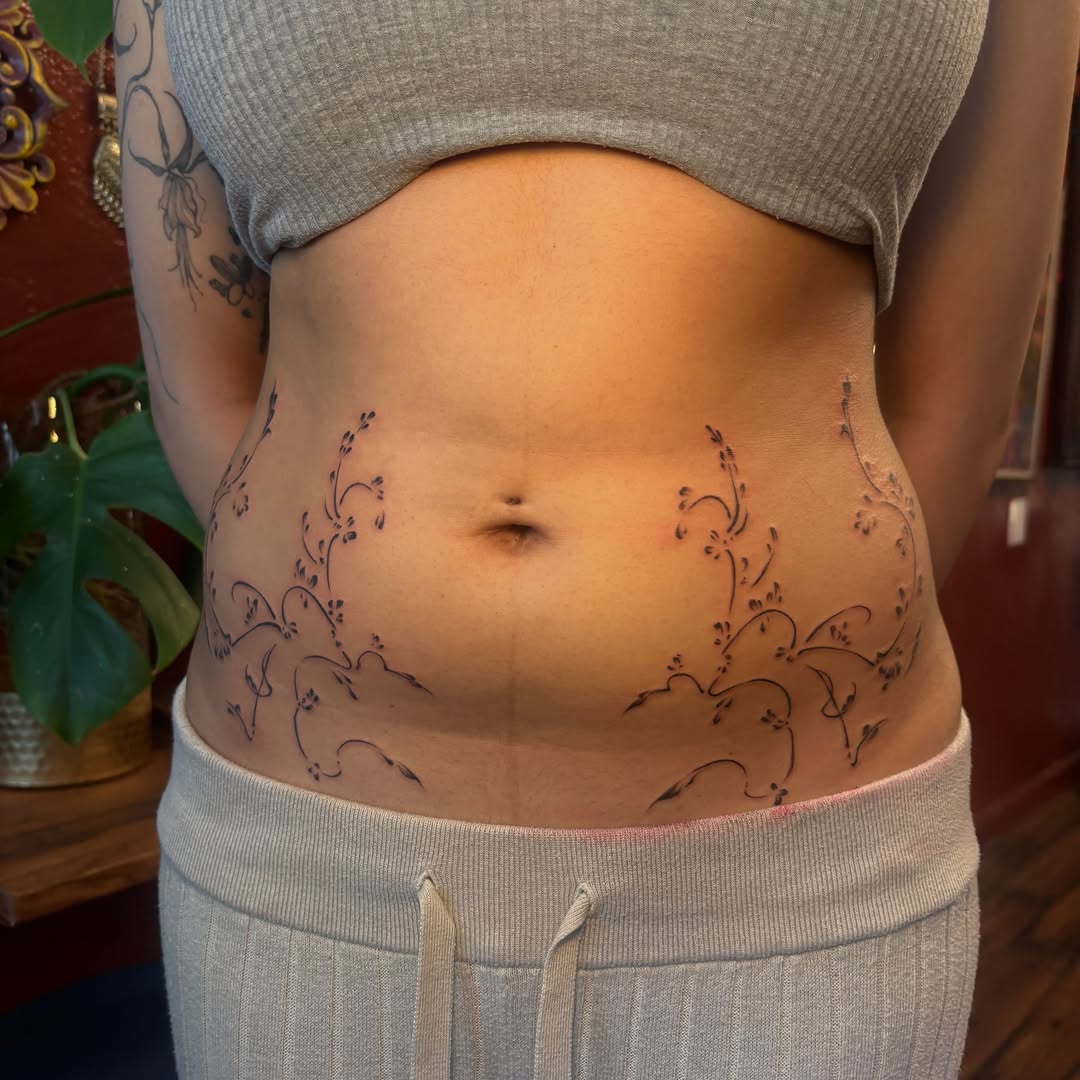 Tattoo by @xpg.ink — fine_line
