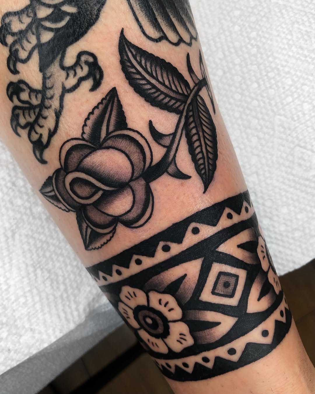 Tattoo by @ashcat.tattoo — american_traditional, black_and_grey