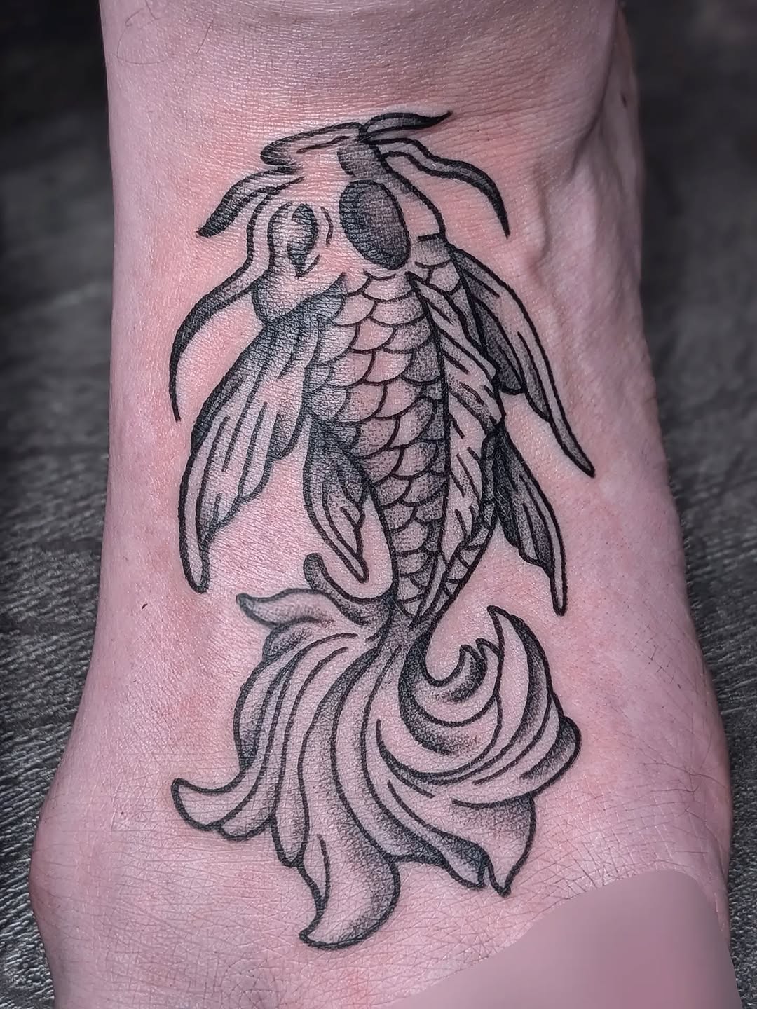 Tattoo by @elise_inks — japanese_irezumi, black_and_grey