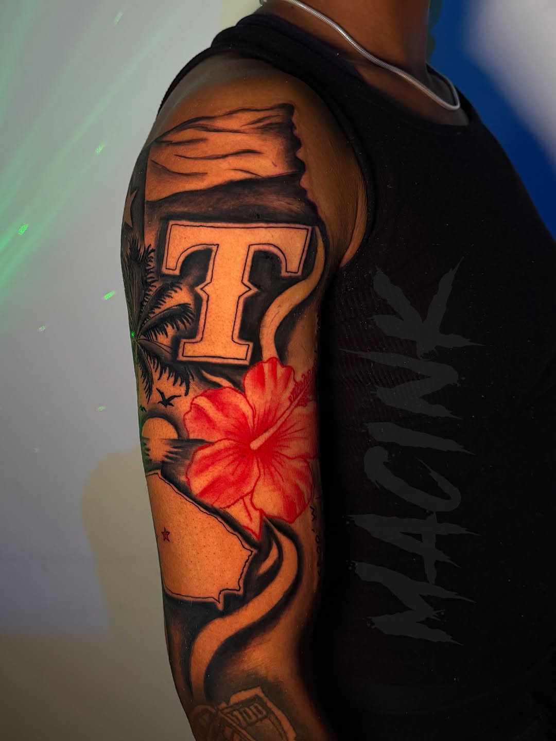Tattoo by @macink__ — realism, black_and_grey