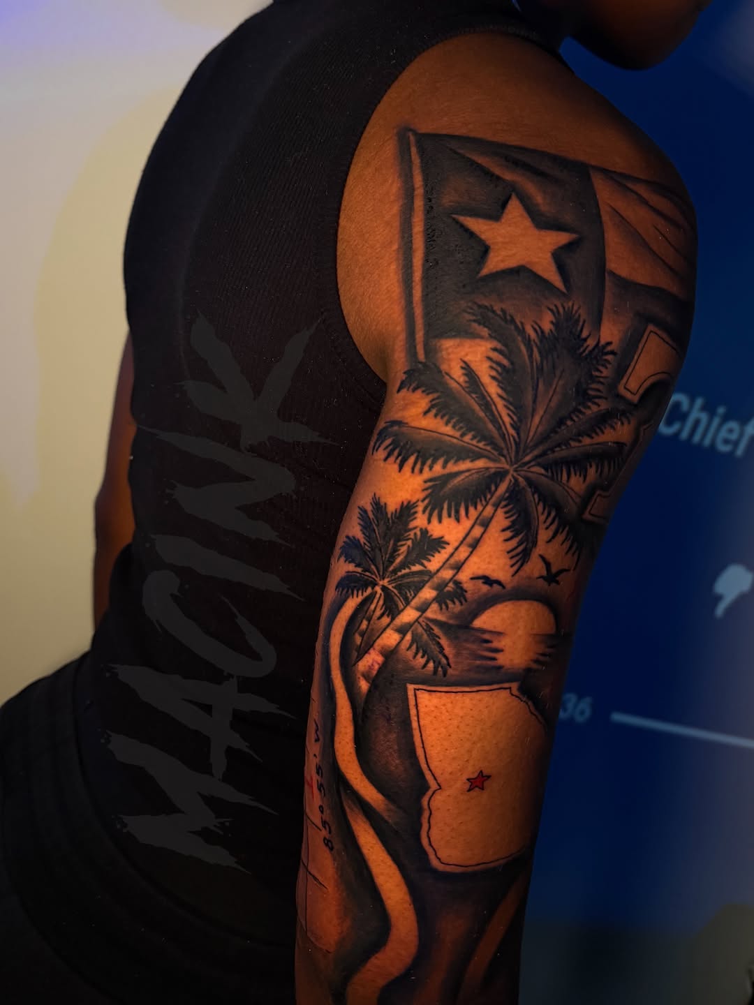 Tattoo by @macink__ — black_and_grey, realism