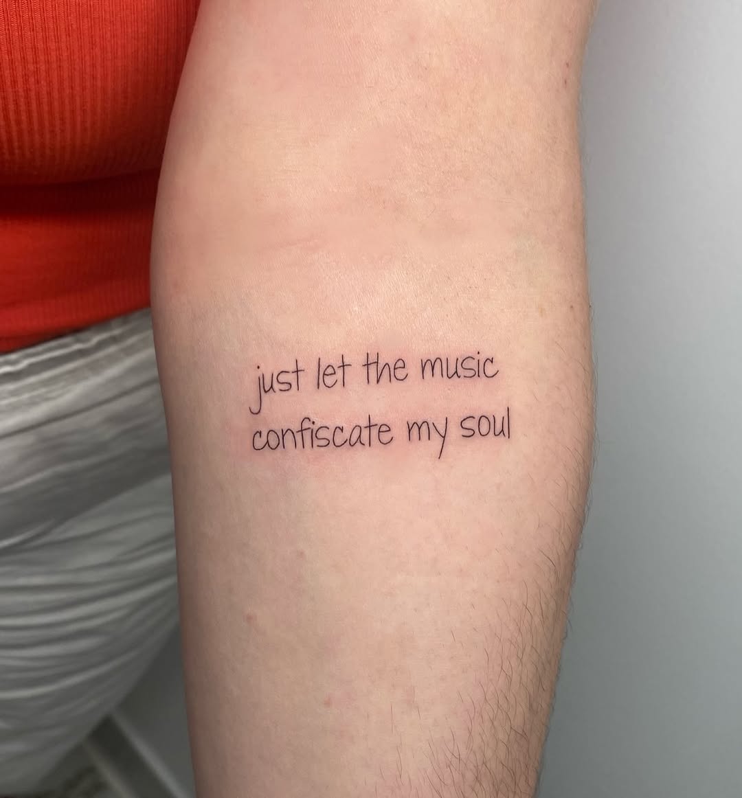 Tattoo by @inked.bygrace โ lettering_script, fine_line