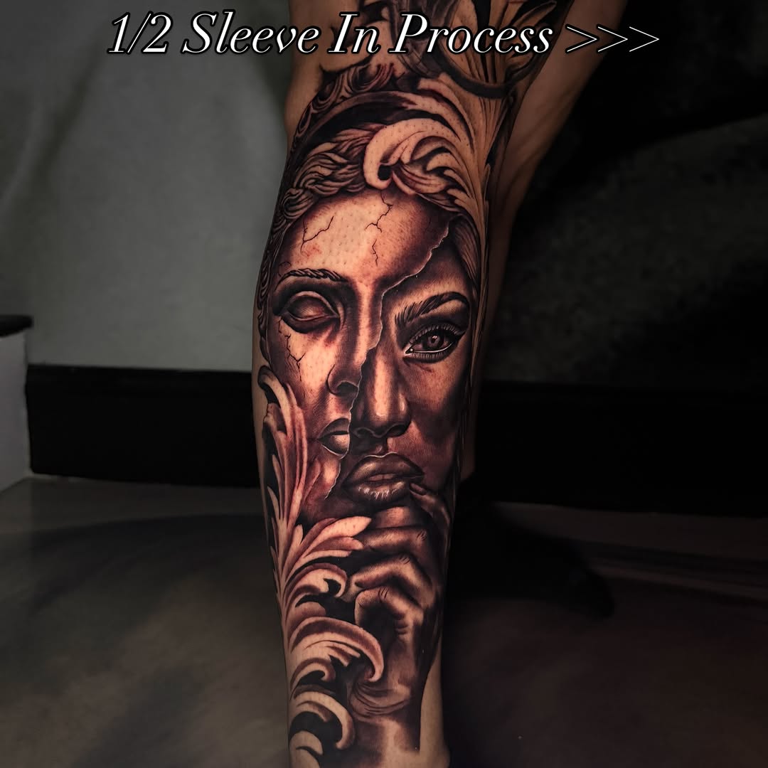Tattoo by @syitattoos — realism, black_and_grey