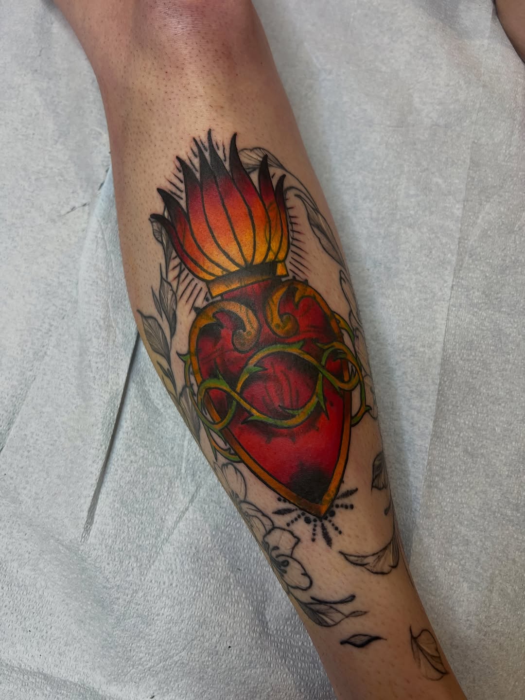 Tattoo by @fizzy_jizzles_wtc — neo_traditional, trash_polka
