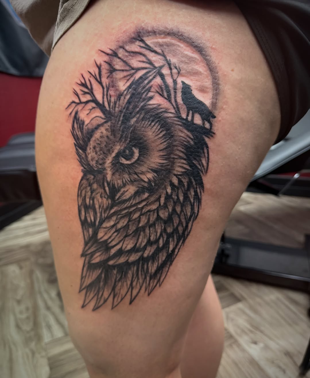 Tattoo by @alexandernichols916 โ black_and_grey, realism