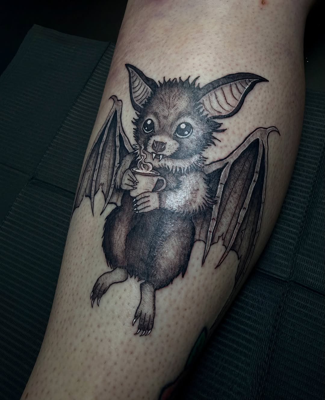 Tattoo by @needlemami β realism, black_and_grey