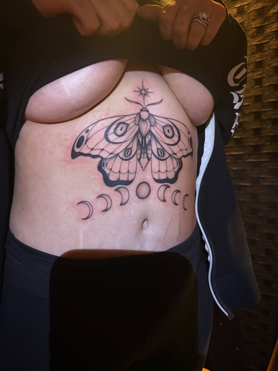 Tattoo by @tats.by.kay_tn β fine_line, blackwork