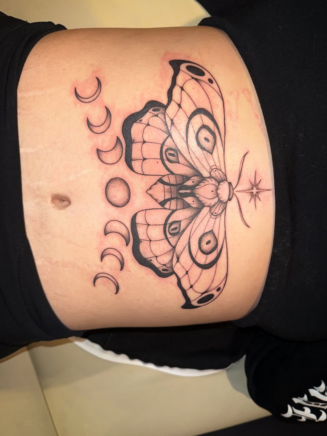 Tattoo by @tats.by.kay_tn β fine_line, black_and_grey