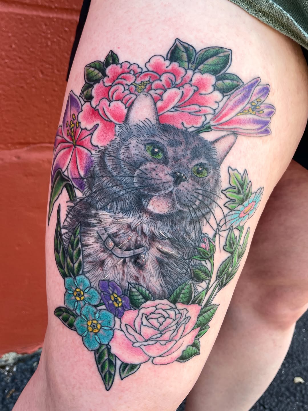 Tattoo by @julietattoos — realism, neo_traditional
