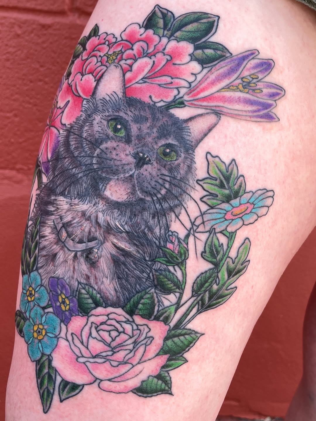 Tattoo by @julietattoos — realism, neo_traditional