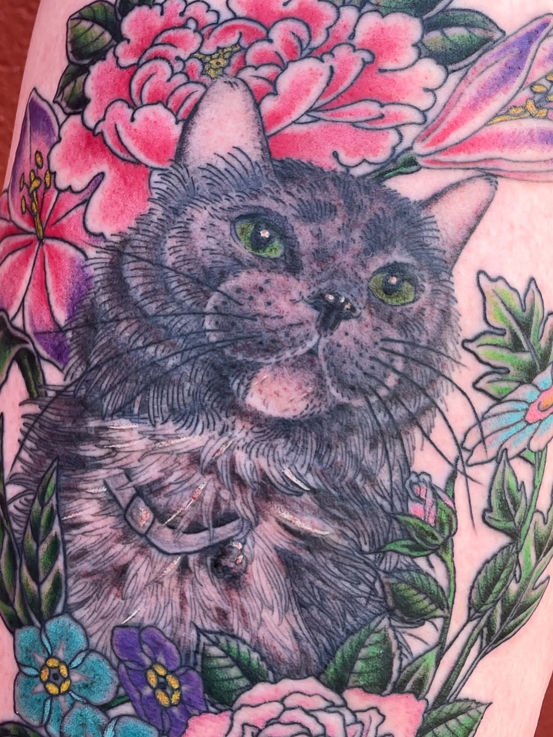 Tattoo by @julietattoos — realism, black_and_grey