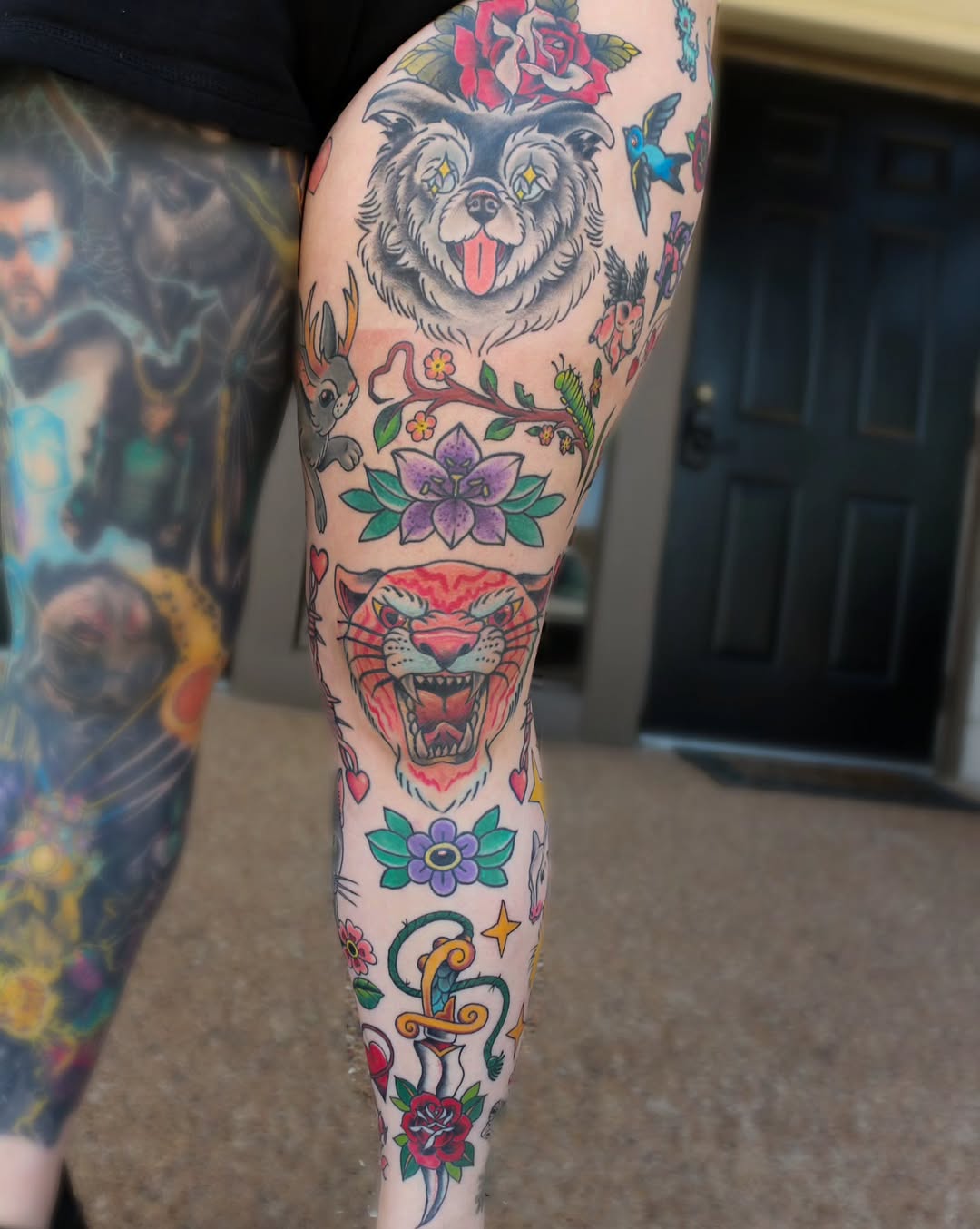 Tattoo by @misspixiedevil — american_traditional