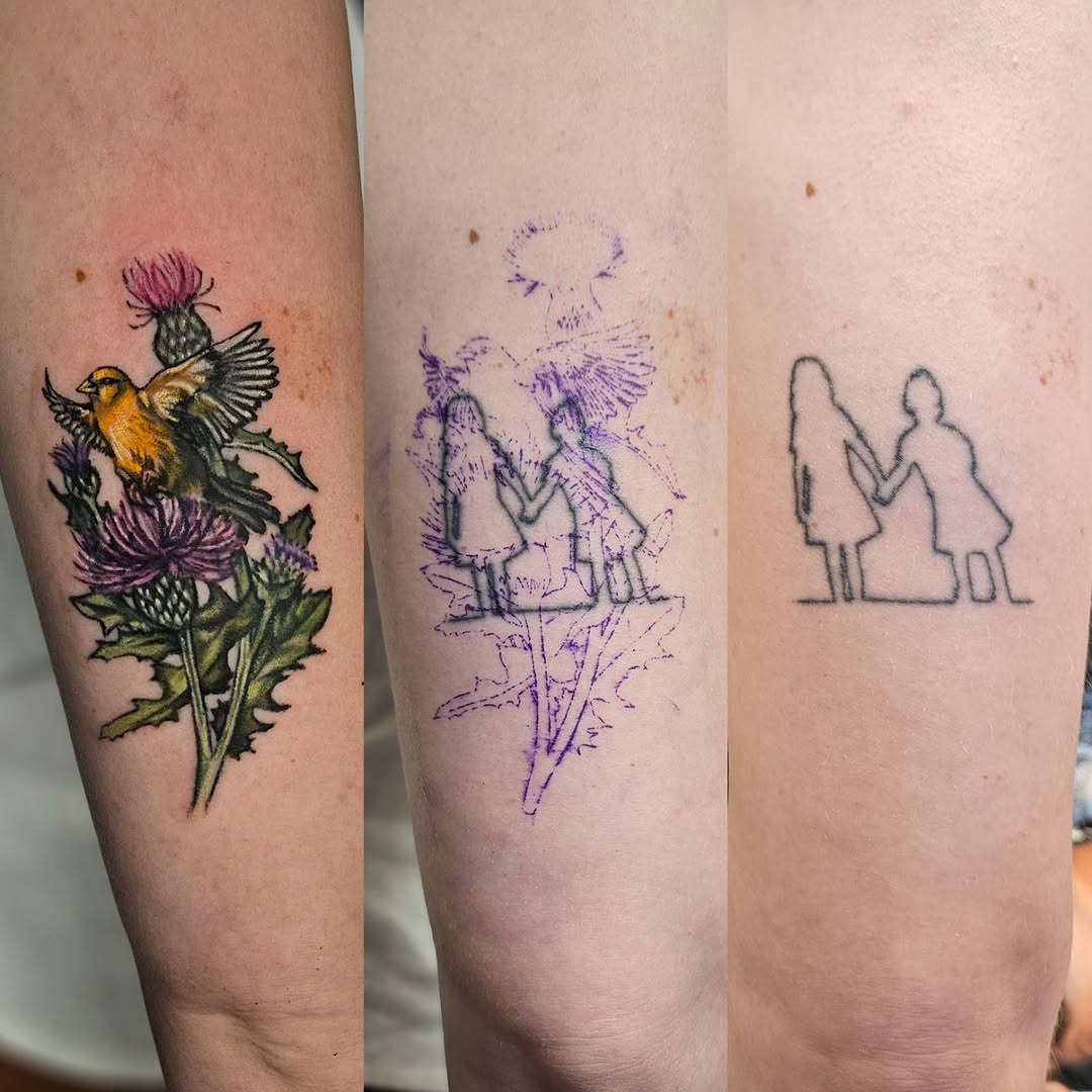 Tattoo by @1800stabyou — fine_line, realism