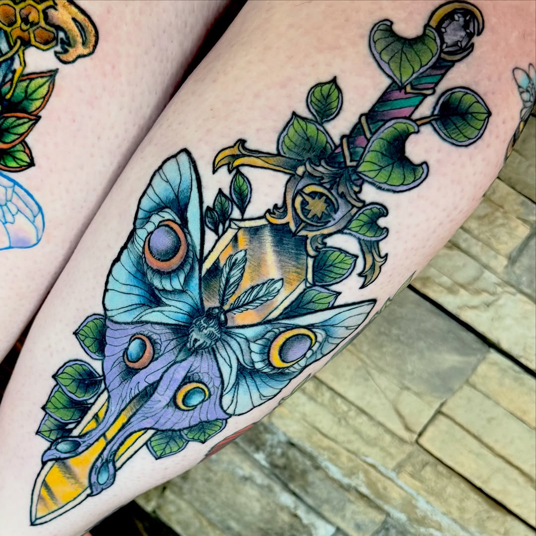 Tattoo by @drmcfrankenstein — neo_traditional, illustrative