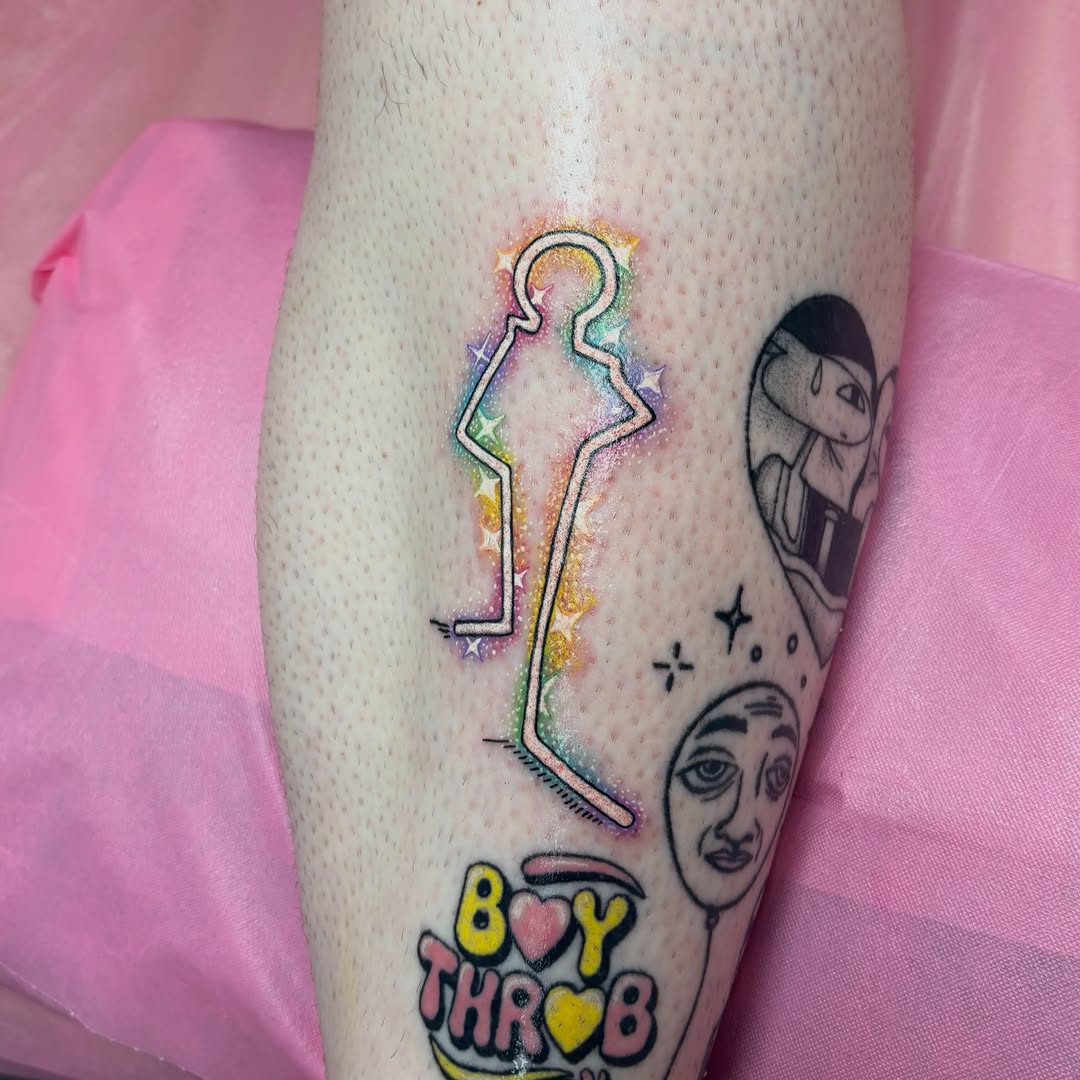 Tattoo by @maemoon.tattoo β fine_line, minimalist