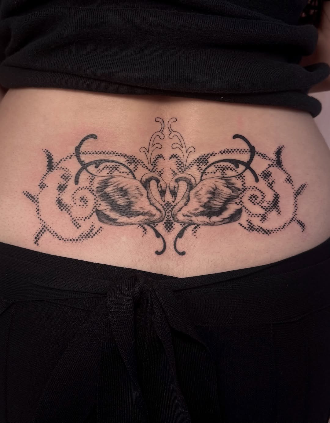 Tattoo by @clairelartstudio — black_and_grey, ornamental
