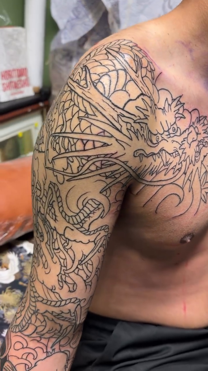 Tattoo by @cdragontattoo — japanese_irezumi